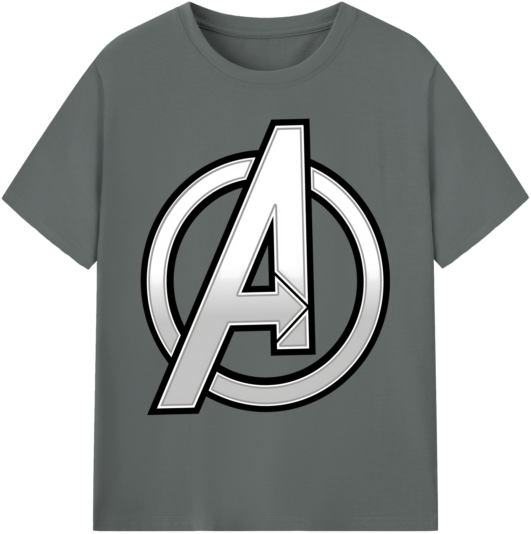 （画像用） アベンジャーズ The Avengers 綿100％ メンズ半袖Tシャツ｜肌触りやわらか＆通気性